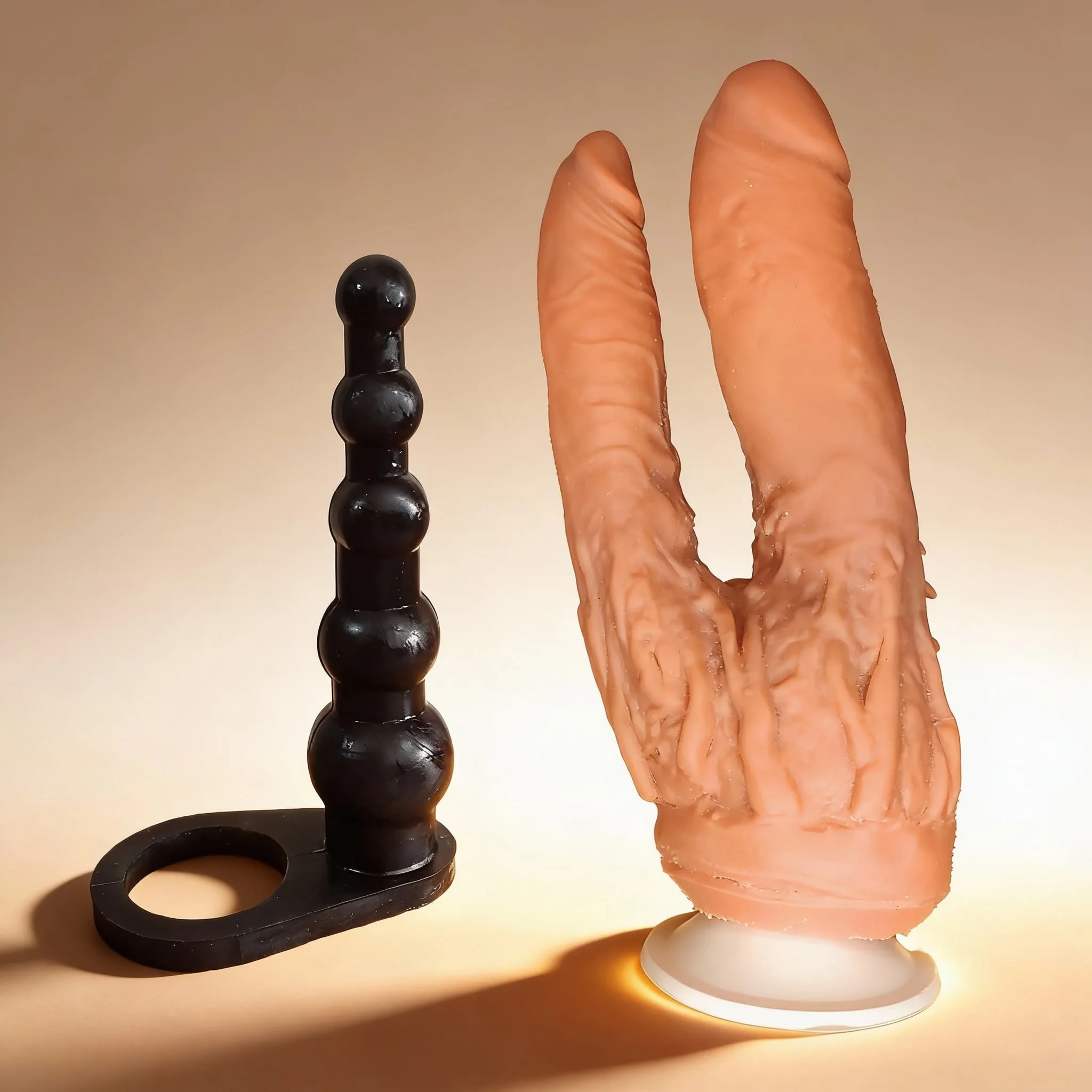 Macizo doble penetracion + Anillo Inexpulsable Anal: imagen 1