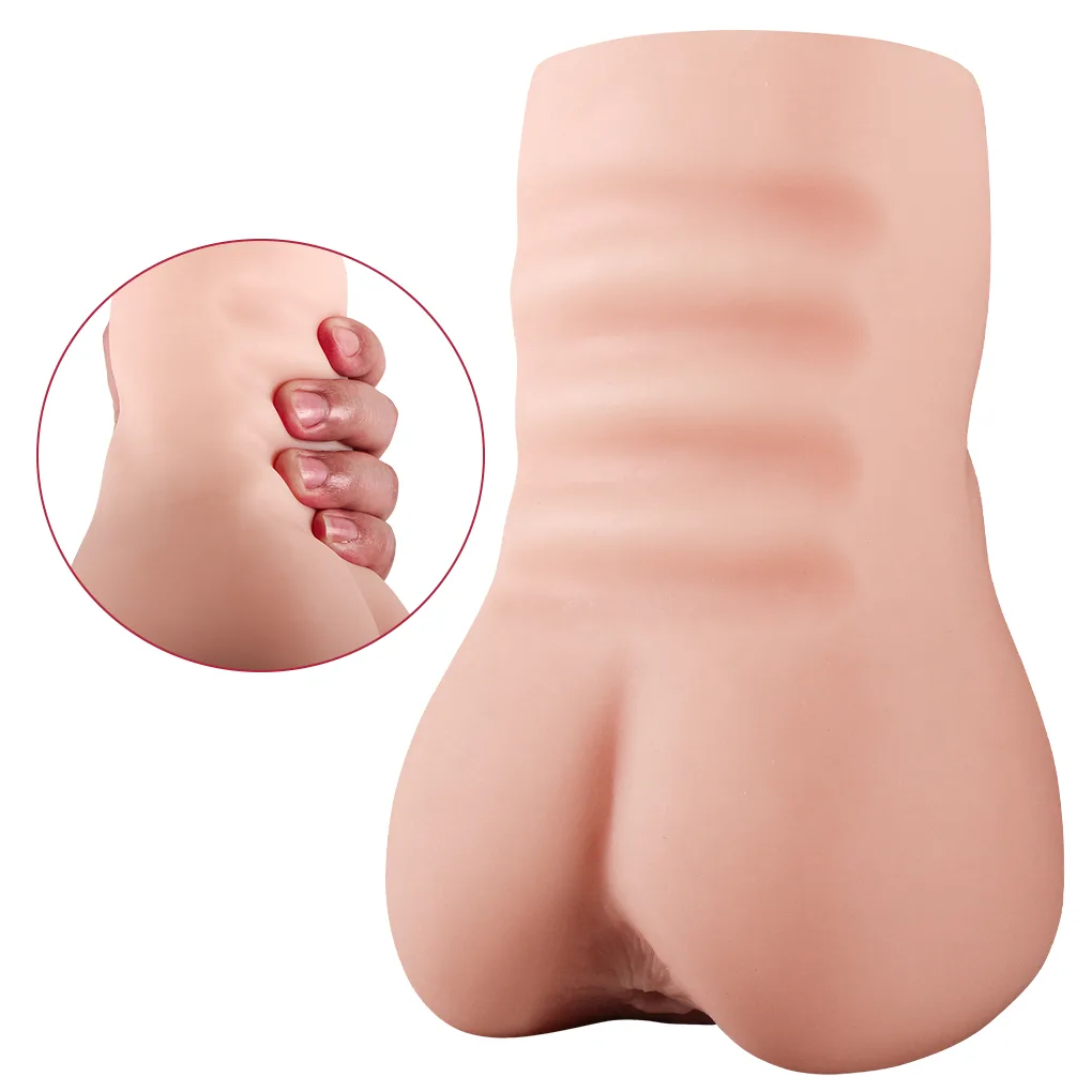 Masturbador 2 Ano Vagina Silicona Skyn Anal Vaginal: imagen 4