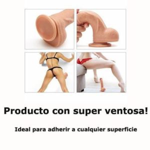 Arnes Doble Placer + Pene + mini pene Anal - Cuero: imagen 2