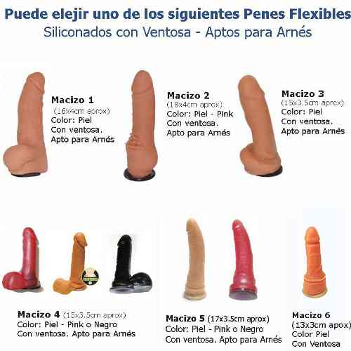 Arnes Doble Penetracion - Strap On - Arnes + 2 Penes