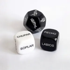 Juego De Dados Partes Del Cuerpo Acciones Posiciones Previa