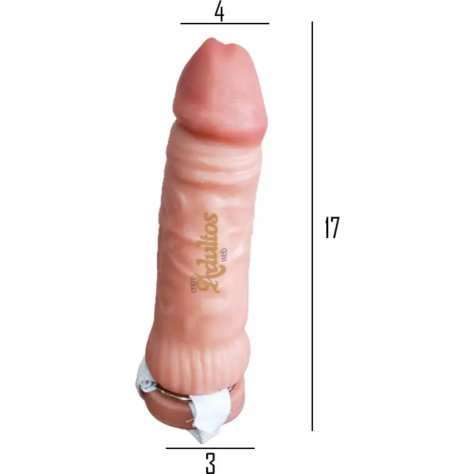 Protesis Peneana Semirigida Pellizcable Mod 2 (16×4cm)
