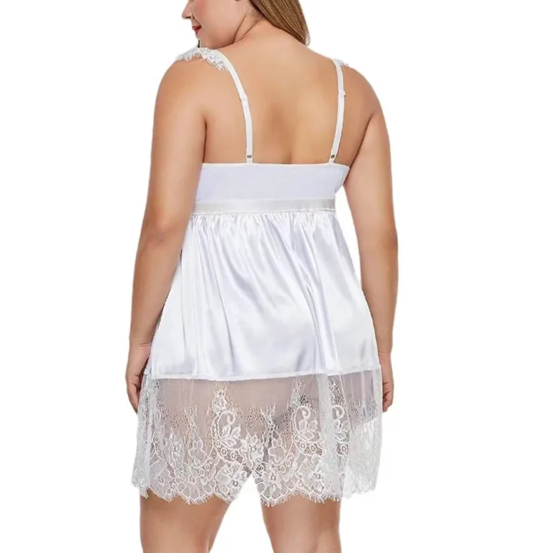 Camisolin Baby Doll Francesca de Puntilla (AL203) Talle 100 al 120