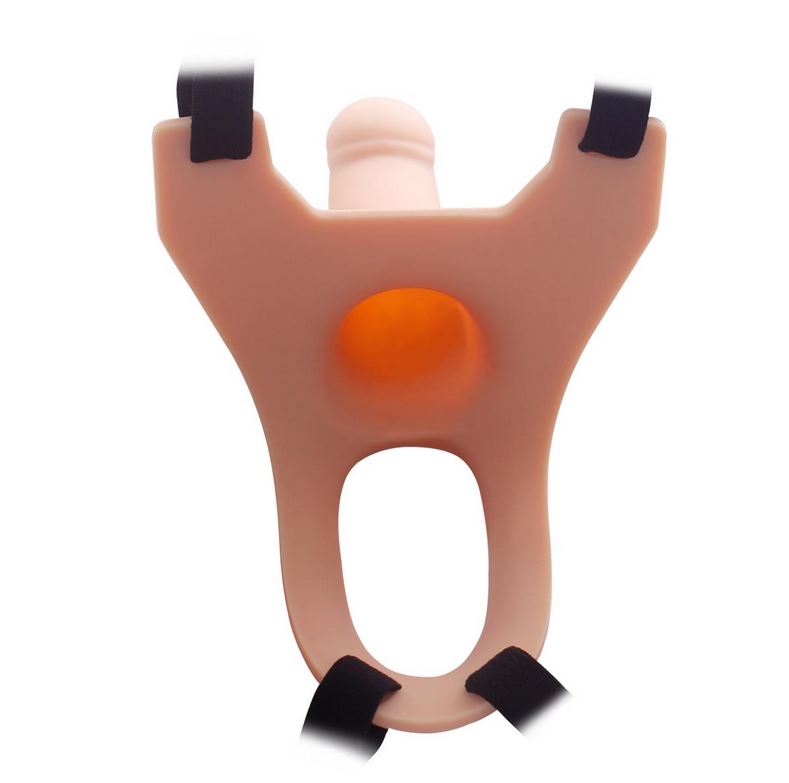 Protesis Peneana Semi Rigida con Arnes 14x3cm