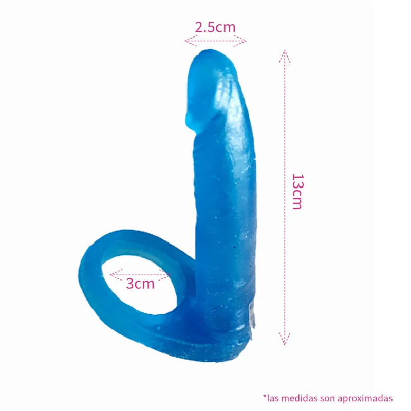 Anillo Peneano Con Pene - Doble Penetracion