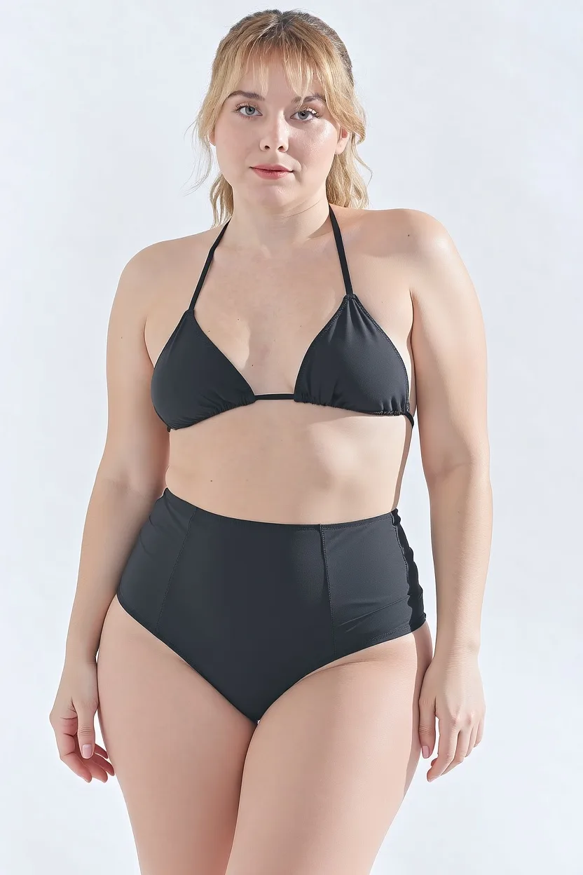 Bikini Tiro Alto Vedettina (art 5057) Talle 85 al 120: imagen 2